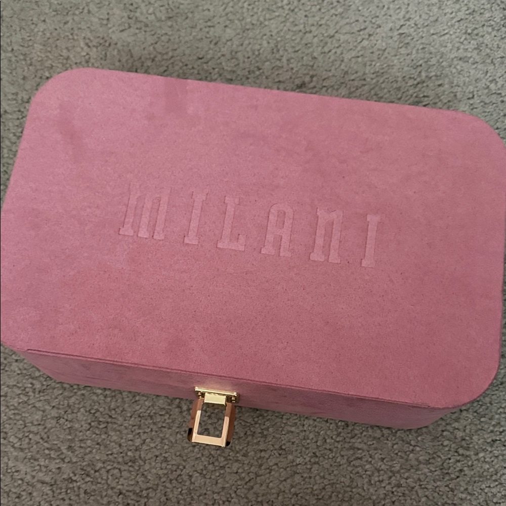 Milani Rose Suede Storage Box